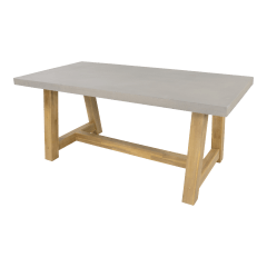 Tuintafel Judy 180x90 cm - lichtgrijs