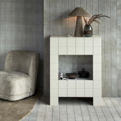 Decoratieve schouw Ally - grenenhout - dust