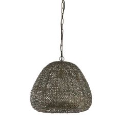 Finou hanglamp Ø42x38 cm - antiek brons