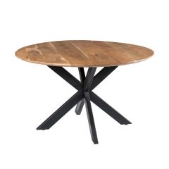 Eettafel Oslo Rond Naturel 130 cm