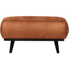 Hocker Statement Eco Leer Cognac 80x55 Cm