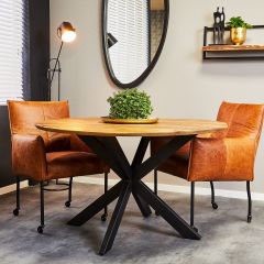 Ronde eettafel Arlington - ø130 cm - naturel