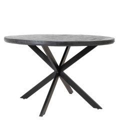  Eettafel Yellov rond van het woonmerk Light & Living