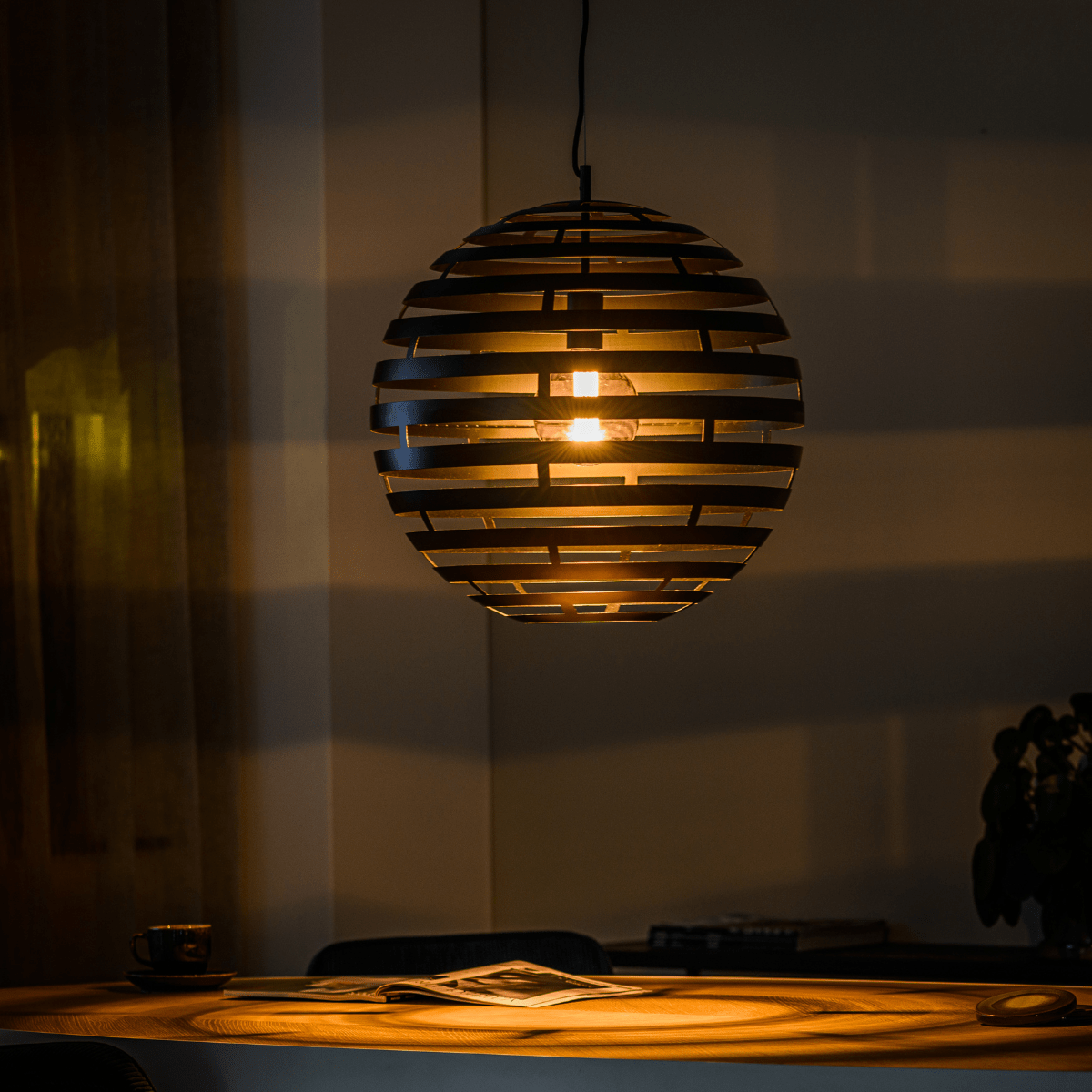 Josefien hanglamp staal 50 cm van woonmerk Vurna
