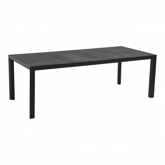 Tuintafel Murcia nuance 220x100 cm - antraciet