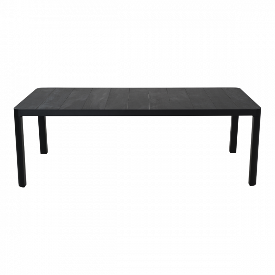 Tuintafel castilla onbonte 220x100 cm - antraciet