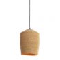 Bolsena hanglamp Ø29x40 cm - zeegras naturel+crème