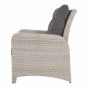Loungestoel Soho Brick - grijs