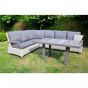 Loungetafel hoog Prato Pardo 140x85 cm - bruin