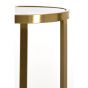 Retiro pilaar Ø30x60,5 cm - glas bruin-licht goud