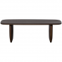 Frequent salontafel mango 120x60 cm - walnoot