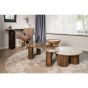 Brandon salontafel 75x75x32 cm - travertine