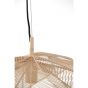 Pavas hanglamp Ø54x24,5 cm - mat beige