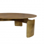 Ronde salontafel Darwin - ø90 cm - goud