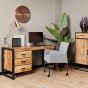 Bureau Boaz - 145 cm - naturel