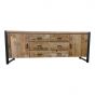 Dressoir Boaz - 200 cm - naturel