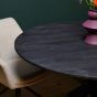 Ronde eettafel New York - ø130 cm - zwart