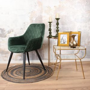 rouw Orthodox Bedenk Groene velvet stoel kopen? Bekijk hier onze collectie online!