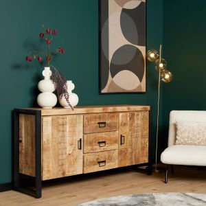 Dressoir Boaz - 160 cm - naturel